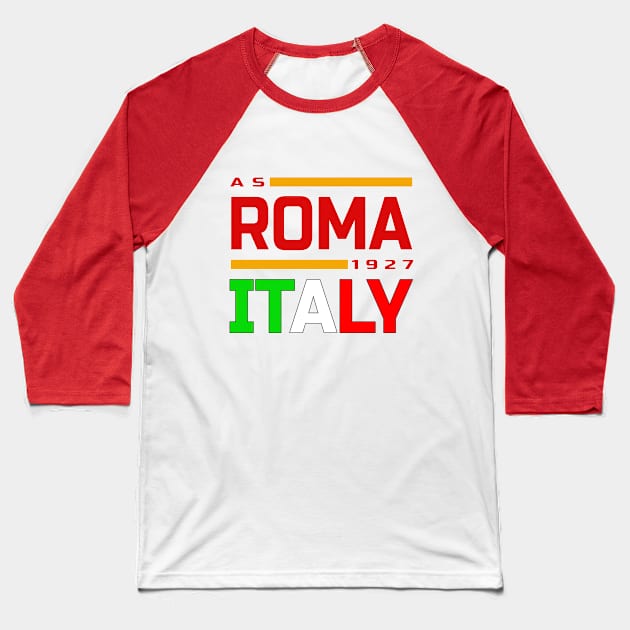 Roma Italy Classic Baseball T-Shirt by Medo Creations